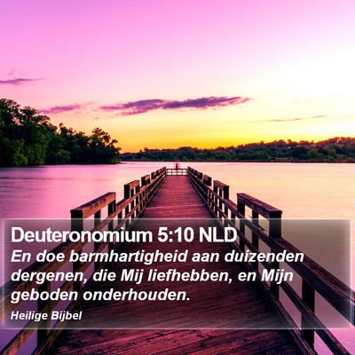 Deuteronomium 5:10 NLD Bible Verse Image