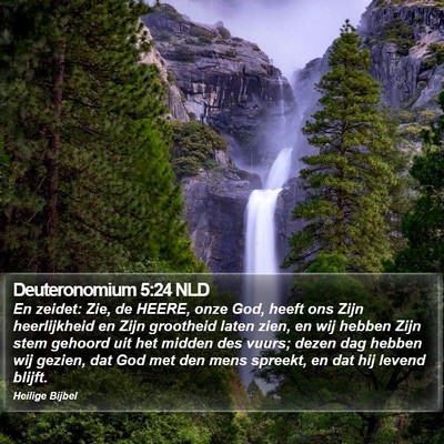 Deuteronomium 5:24 NLD Bible Verse Image