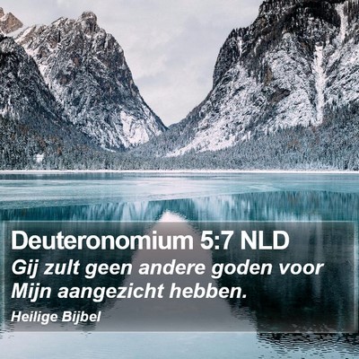 Deuteronomium 5:7 NLD Bible Verse Image