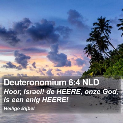 Deuteronomium 6:4 NLD Bible Verse Image