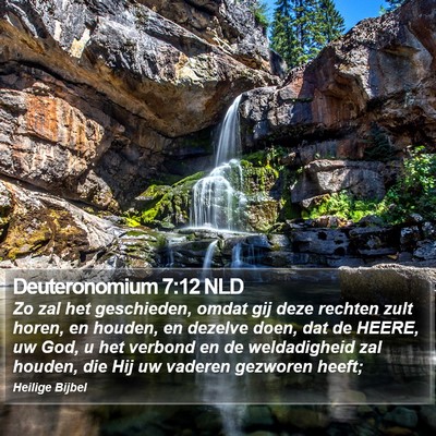 Deuteronomium 7:12 NLD Bible Verse Image
