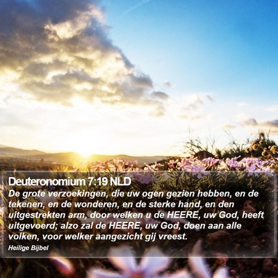 Deuteronomium 7:19 NLD Bible Verse Image