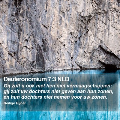 Deuteronomium 7:3 NLD Bible Verse Image