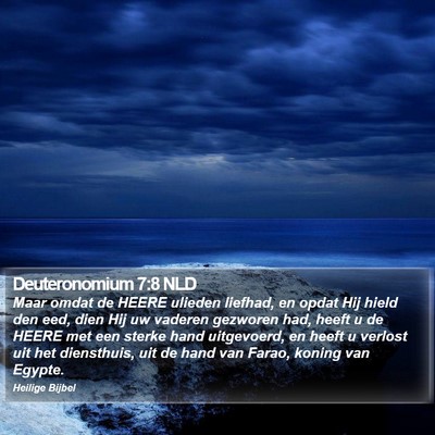 Deuteronomium 7:8 NLD Bible Verse Image