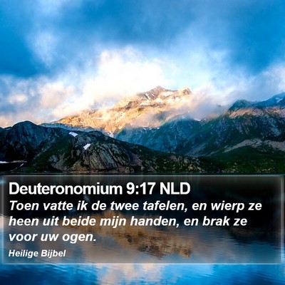 Deuteronomium 9:17 NLD Bible Verse Image