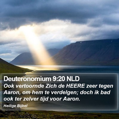 Deuteronomium 9:20 NLD Bible Verse Image
