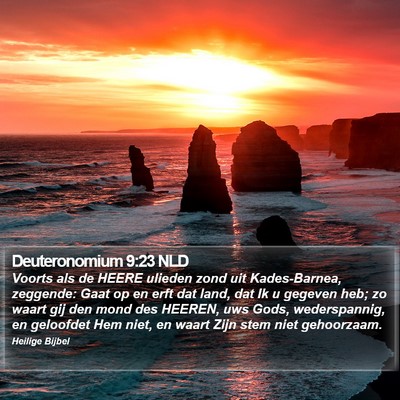 Deuteronomium 9:23 NLD Bible Verse Image