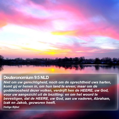 Deuteronomium 9:5 NLD Bible Verse Image