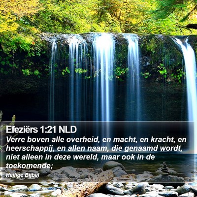 Efeziërs 1:21 NLD Bible Verse Image