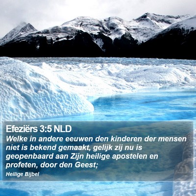 Efeziërs 3:5 NLD Bible Verse Image