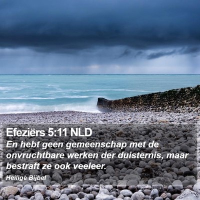 Efeziërs 5:11 NLD Bible Verse Image