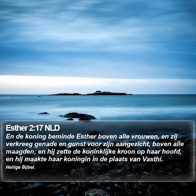 Esther 2:17 NLD Bible Verse Image