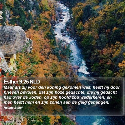 Esther 9:25 NLD Bible Verse Image