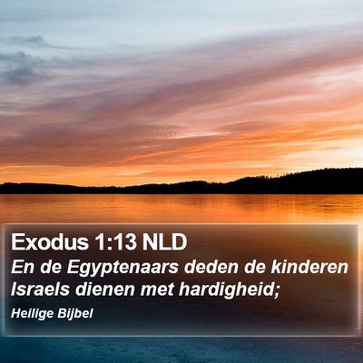 Exodus 1:13 NLD Bible Verse Image