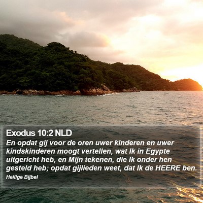Exodus 10:2 NLD Bible Verse Image