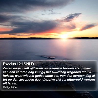 Exodus 12:15 NLD Bible Verse Image
