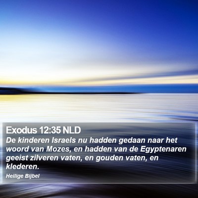 Exodus 12:35 NLD Bible Verse Image