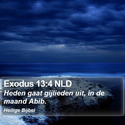 Exodus 13:4 NLD Bible Verse Image