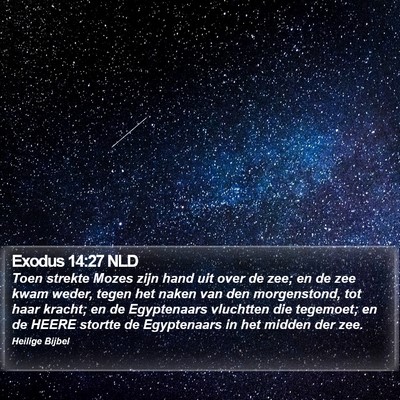 Exodus 14:27 NLD Bible Verse Image