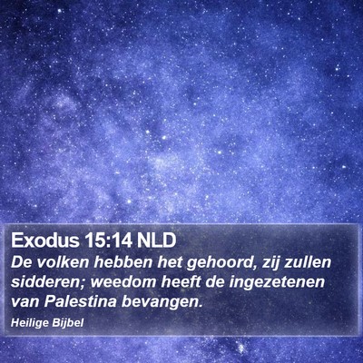 Exodus 15:14 NLD Bible Verse Image