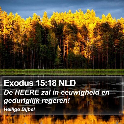Exodus 15:18 NLD Bible Verse Image