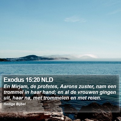 Exodus 15:20 NLD Bible Verse Image