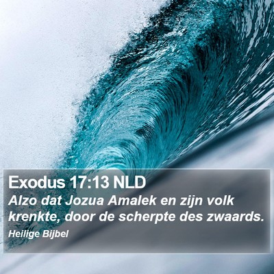 Exodus 17:13 NLD Bible Verse Image