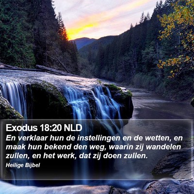 Exodus 18:20 NLD Bible Verse Image