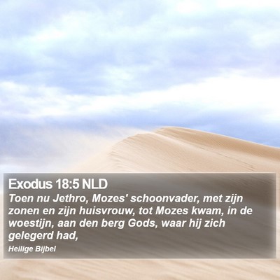 Exodus 18:5 NLD Bible Verse Image