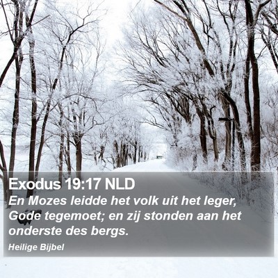 Exodus 19:17 NLD Bible Verse Image
