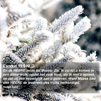 Exodus 19:9 NLD Bible Verse Image