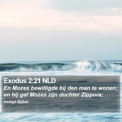 Exodus 2:21 NLD Bible Verse Image