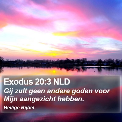 Exodus 20:3 NLD Bible Verse Image