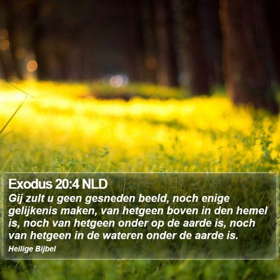 Exodus 20:4 NLD Bible Verse Image