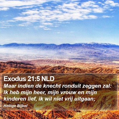 Exodus 21:5 NLD Bible Verse Image