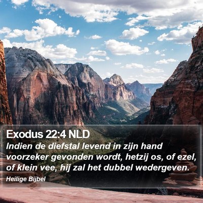Exodus 22:4 NLD Bible Verse Image