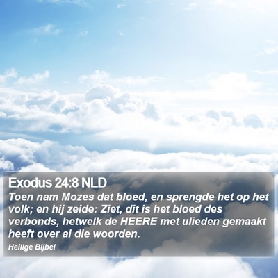 Exodus 24:8 NLD Bible Verse Image