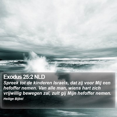 Exodus 25:2 NLD Bible Verse Image