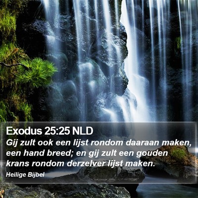 Exodus 25:25 NLD Bible Verse Image