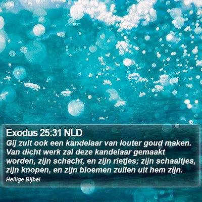 Exodus 25:31 NLD Bible Verse Image