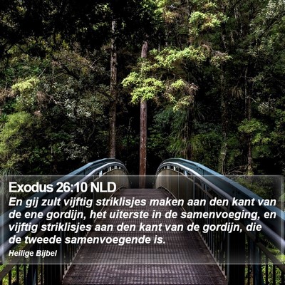 Exodus 26:10 NLD Bible Verse Image