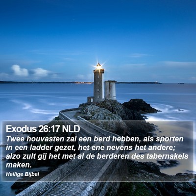Exodus 26:17 NLD Bible Verse Image