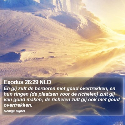 Exodus 26:29 NLD Bible Verse Image