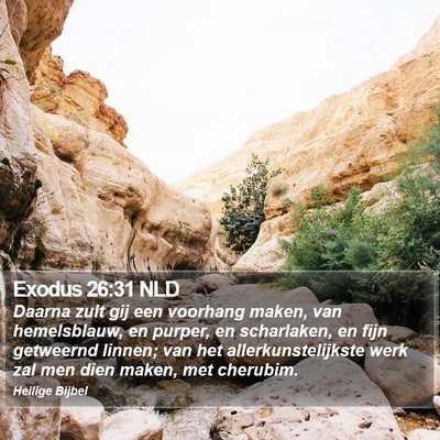 Exodus 26:31 NLD Bible Verse Image