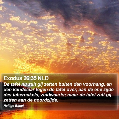 Exodus 26:35 NLD Bible Verse Image