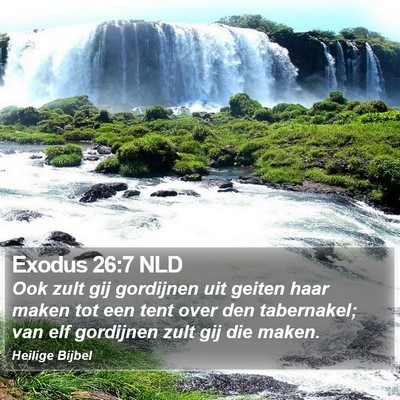 Exodus 26:7 NLD Bible Verse Image