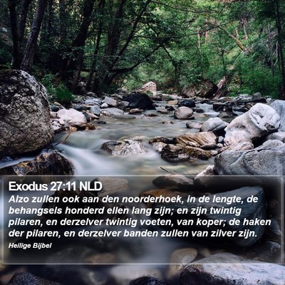 Exodus 27:11 NLD Bible Verse Image
