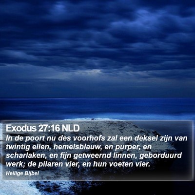 Exodus 27:16 NLD Bible Verse Image