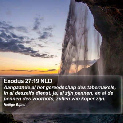 Exodus 27:19 NLD Bible Verse Image