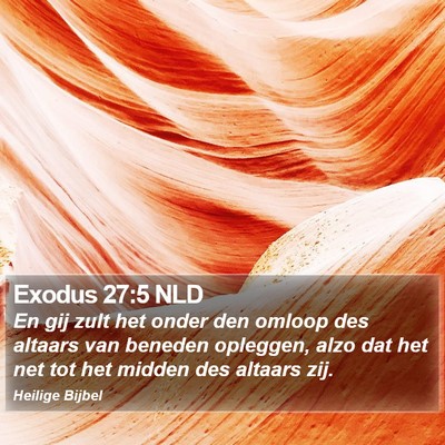 Exodus 27:5 NLD Bible Verse Image